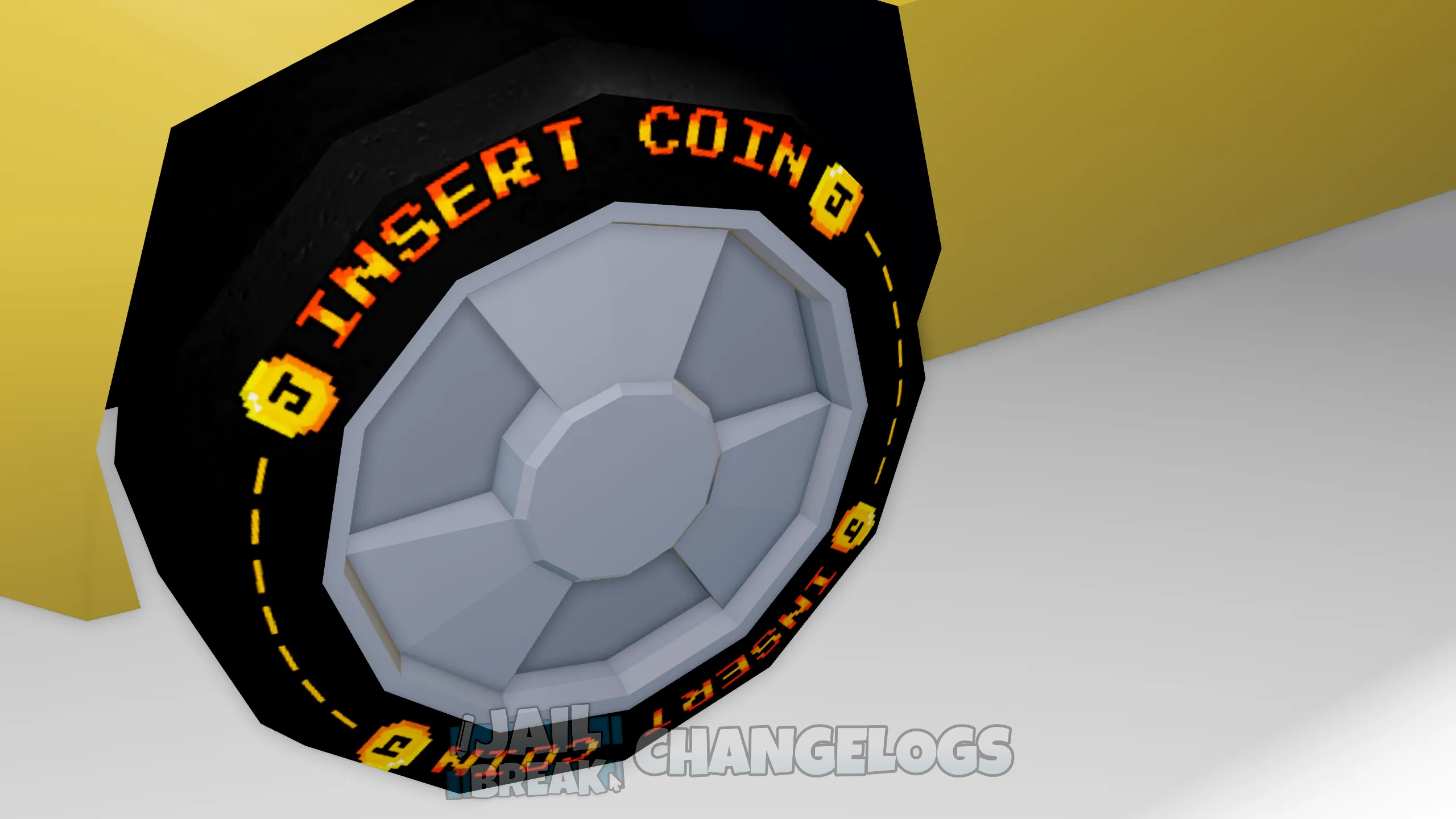Insert Coin (Tire Sticker) | Jailbreak Changelogs